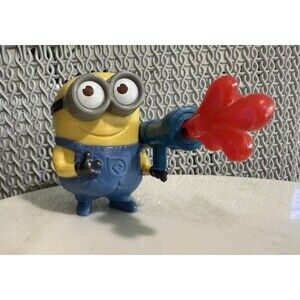 3" Minions Minion Phil Despicable Me 2 Jelly Whistle McDonald's Toy Figure 2013
